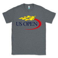 Charcoal Heather us open tennis Classic Tee - InspiraDesign