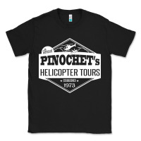 Black Pinochet Helicopter Tours Classic Tee - InspiraDesign