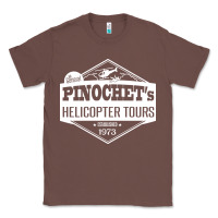 Chestnut Pinochet Helicopter Tours Classic Tee - InspiraDesign