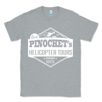 Heather Grey Pinochet Helicopter Tours Classic Tee - InspiraDesign