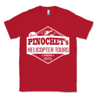 Red Pinochet Helicopter Tours Classic Tee - InspiraDesign