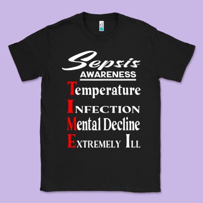 Sepsis Awareness  Know Sepsis Signs  Sepsis Surviv Classic Tee Designed By Inspiradesign