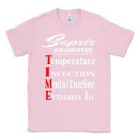 Bubblegum Pink Sepsis Awareness  Know Sepsis Signs  Sepsis Surviv Classic Tee - InspiraDesign