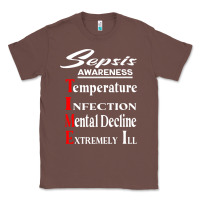 Chestnut Sepsis Awareness  Know Sepsis Signs  Sepsis Surviv Classic Tee - InspiraDesign