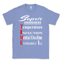 Colony Blue Sepsis Awareness  Know Sepsis Signs  Sepsis Surviv Classic Tee - InspiraDesign
