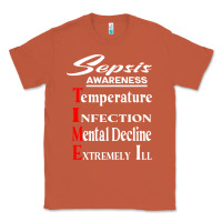 Copper Sepsis Awareness  Know Sepsis Signs  Sepsis Surviv Classic Tee - InspiraDesign
