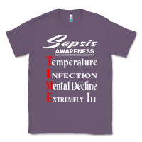 Lavender Sepsis Awareness  Know Sepsis Signs  Sepsis Surviv Classic Tee - InspiraDesign