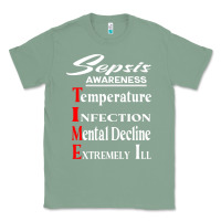 Sage Sepsis Awareness  Know Sepsis Signs  Sepsis Surviv Classic Tee - InspiraDesign