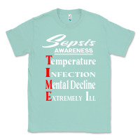 Seafoam Sepsis Awareness  Know Sepsis Signs  Sepsis Surviv Classic Tee - InspiraDesign