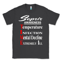 Smoke Sepsis Awareness  Know Sepsis Signs  Sepsis Surviv Classic Tee - InspiraDesign