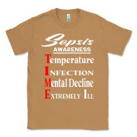 Toasted Coconut Sepsis Awareness  Know Sepsis Signs  Sepsis Surviv Classic Tee - InspiraDesign