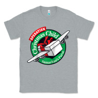 Heather Grey Samaritan's Purse Operation Christmas Child funny Raglan Baseball Tee Classic Tee - InspiraDesign