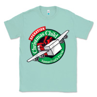 Seafoam Samaritan's Purse Operation Christmas Child funny Raglan Baseball Tee Classic Tee - InspiraDesign