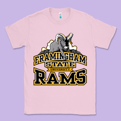 Framingham State Classic Tee Designed By Inspiradesign