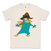 Natural Perry The Platypus Classic Tee - InspiraDesign