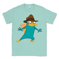 Seafoam Perry The Platypus Classic Tee - InspiraDesign