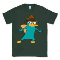 Sports Green Perry The Platypus Classic Tee - InspiraDesign