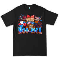 Black moo rica Premium Tee - CowhideDigitalArt