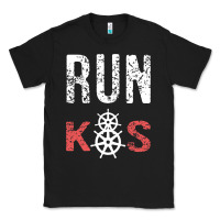 Black RUN k8s Classic Tee - InspiraDesign