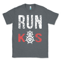 Charcoal Heather RUN k8s Classic Tee - InspiraDesign