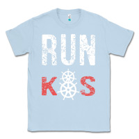 Dusty Blue RUN k8s Classic Tee - InspiraDesign