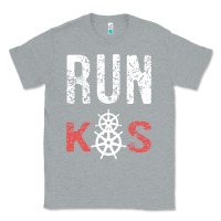 Heather Grey RUN k8s Classic Tee - InspiraDesign