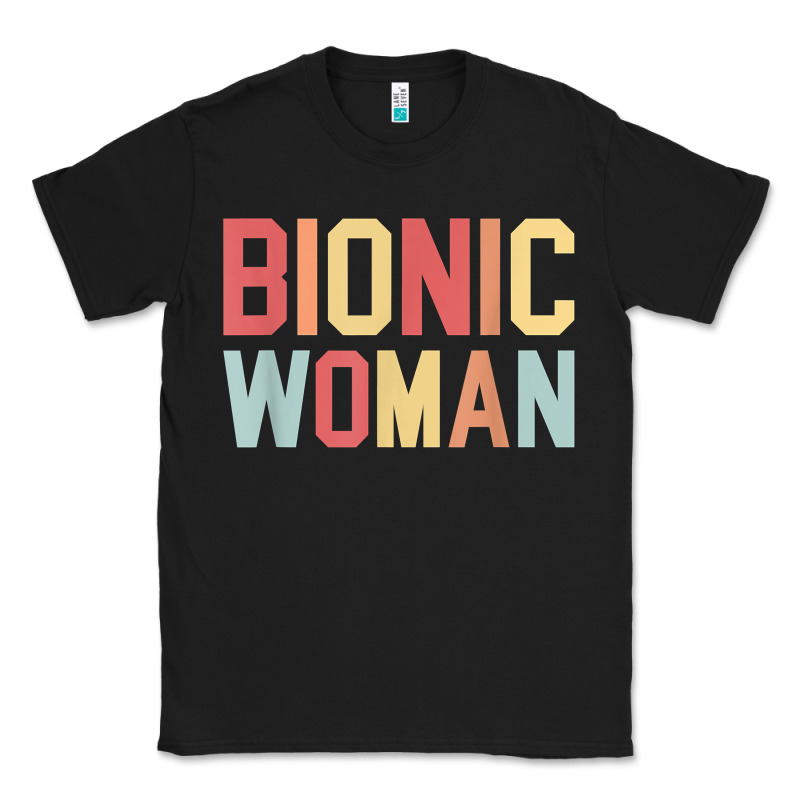 Bionic Woman Injury Accident Broken Hip Leg Arm Surgery T Shirt Classic Tee by InspiraDesign | Teevron