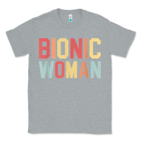 Heather Grey bionic woman injury accident broken hip leg arm surgery t shirt Classic Tee - InspiraDesign