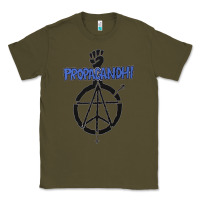 Army Green propagandhi Classic Tee - InspiraDesign