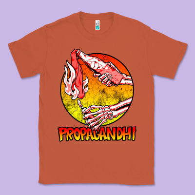 Propagandhi Merch Essential Classic Tee Designed By Inspiradesign