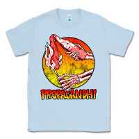 Dusty Blue Propagandhi Merch Essential Classic Tee - InspiraDesign