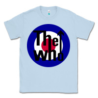 Dusty Blue rock and roll Classic Tee - InspiraDesign