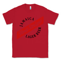 Red jamaica red stripe lager beer Classic Tee - InspiraDesign