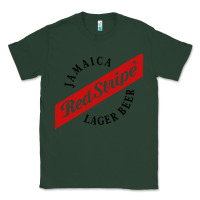 Sports Green jamaica red stripe lager beer Classic Tee - InspiraDesign