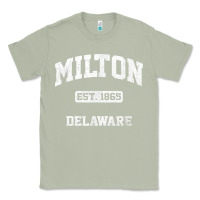Matcha milton delaware de vintage state athletic style t shirt Classic Tee - InspiraDesign
