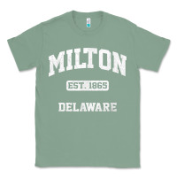 Sage milton delaware de vintage state athletic style t shirt Classic Tee - InspiraDesign