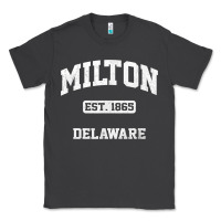 Smoke milton delaware de vintage state athletic style t shirt Classic Tee - InspiraDesign