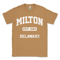 Toasted Coconut milton delaware de vintage state athletic style t shirt Classic Tee - InspiraDesign