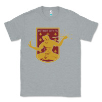 Heather Grey usa,  detroit city fc Classic Tee - InspiraDesign
