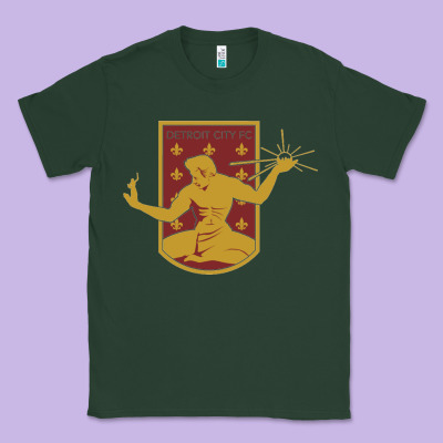 Usa,  Detroit City Fc Classic Tee Designed By Inspiradesign