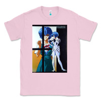 Bubblegum Pink Neon Genesis Evangelion Rei Ayanami Classic Tee - InspiraDesign