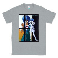Heather Grey Neon Genesis Evangelion Rei Ayanami Classic Tee - InspiraDesign