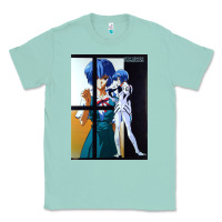 Seafoam Neon Genesis Evangelion Rei Ayanami Classic Tee - InspiraDesign