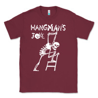 Burgundy Hangmans Joke Classic Tee - InspiraDesign