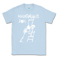 Dusty Blue Hangmans Joke Classic Tee - InspiraDesign
