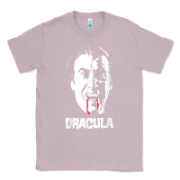 Lilac dracula vampire classic horror flick white t shirt Classic Tee - InspiraDesign