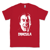 Red dracula vampire classic horror flick white t shirt Classic Tee - InspiraDesign