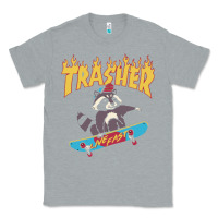 Heather Grey trasher Classic Tee - InspiraDesign