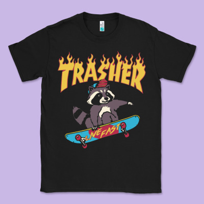 Trasher Classic Tee Designed By Inspiradesign