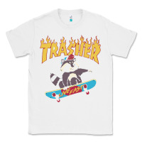 White trasher Classic Tee - InspiraDesign